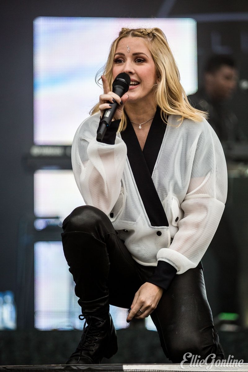 Ellie Goulding performs at Tinderbox Festival