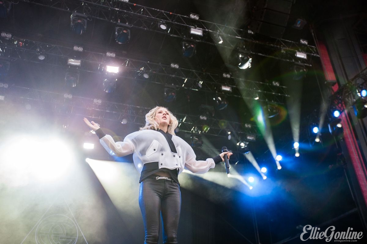 Ellie Goulding performs at Tinderbox Festival