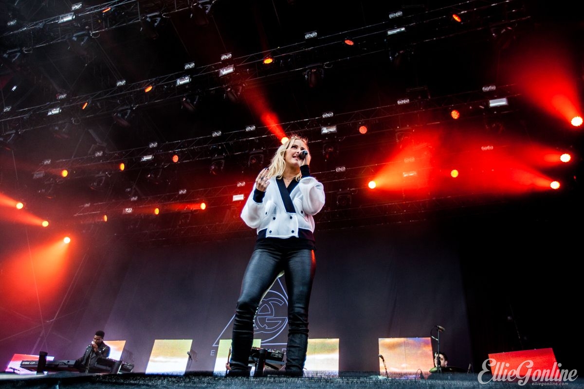 Ellie Goulding performs at Tinderbox Festival