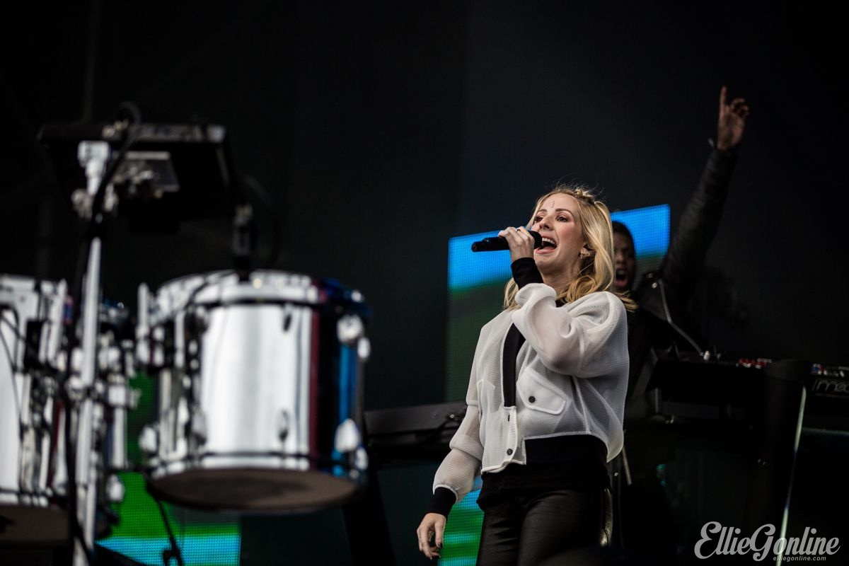 Ellie Goulding performs at Tinderbox Festival