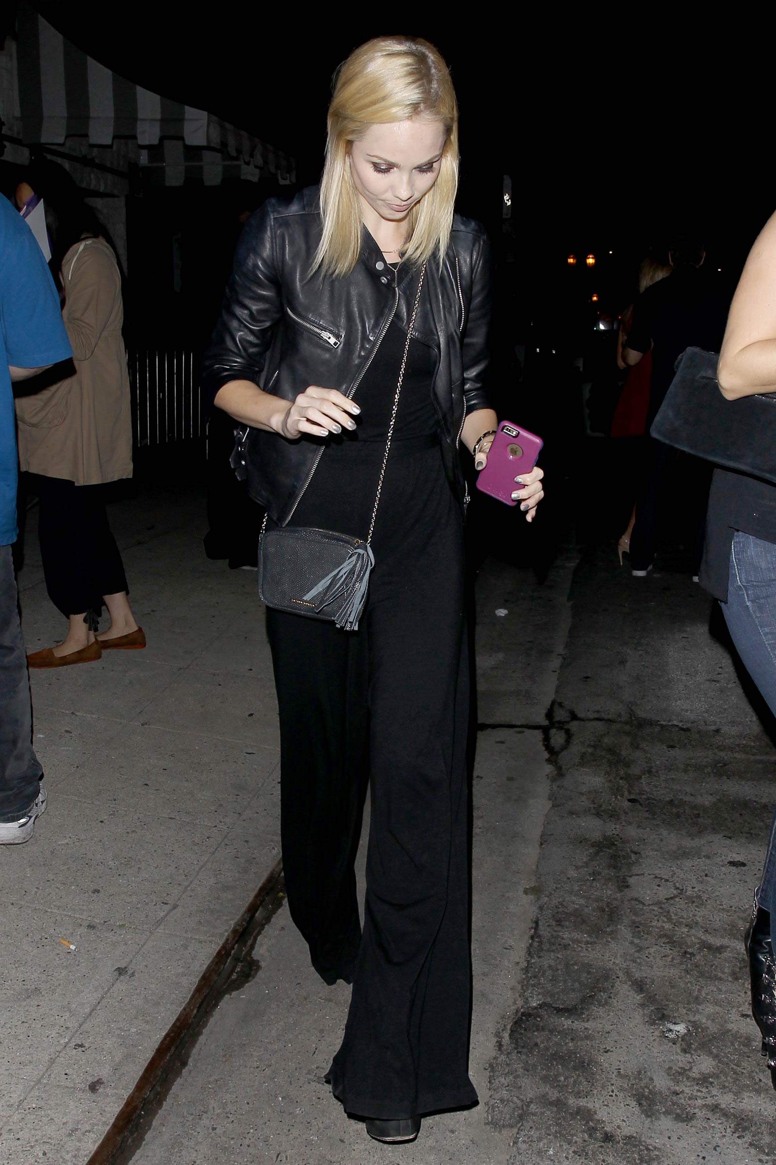 Laura Vandervoort night out in Los Angeles