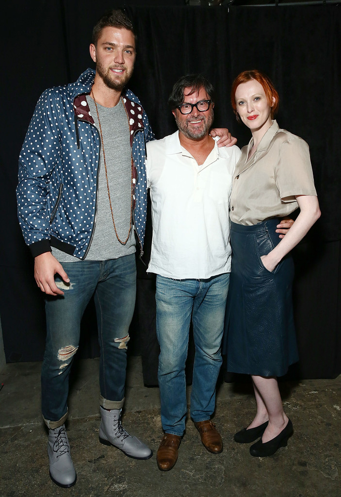 Karen Elson attends New York Fashion Week: Men’s S/S 2016