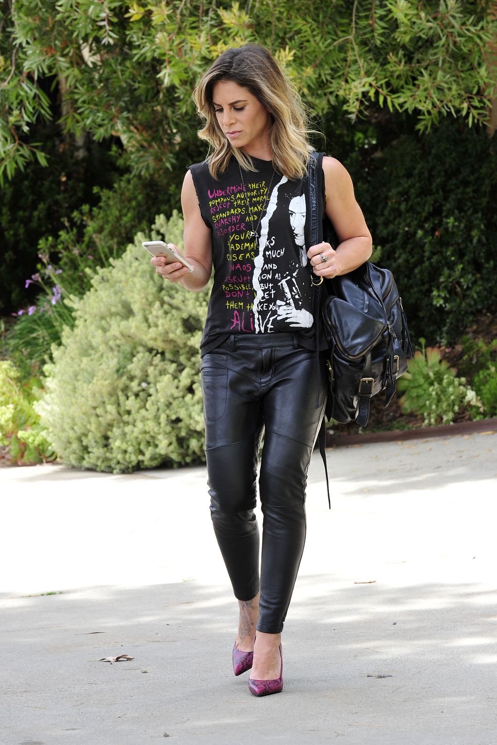 Jillian Michaels out and about in Malibu