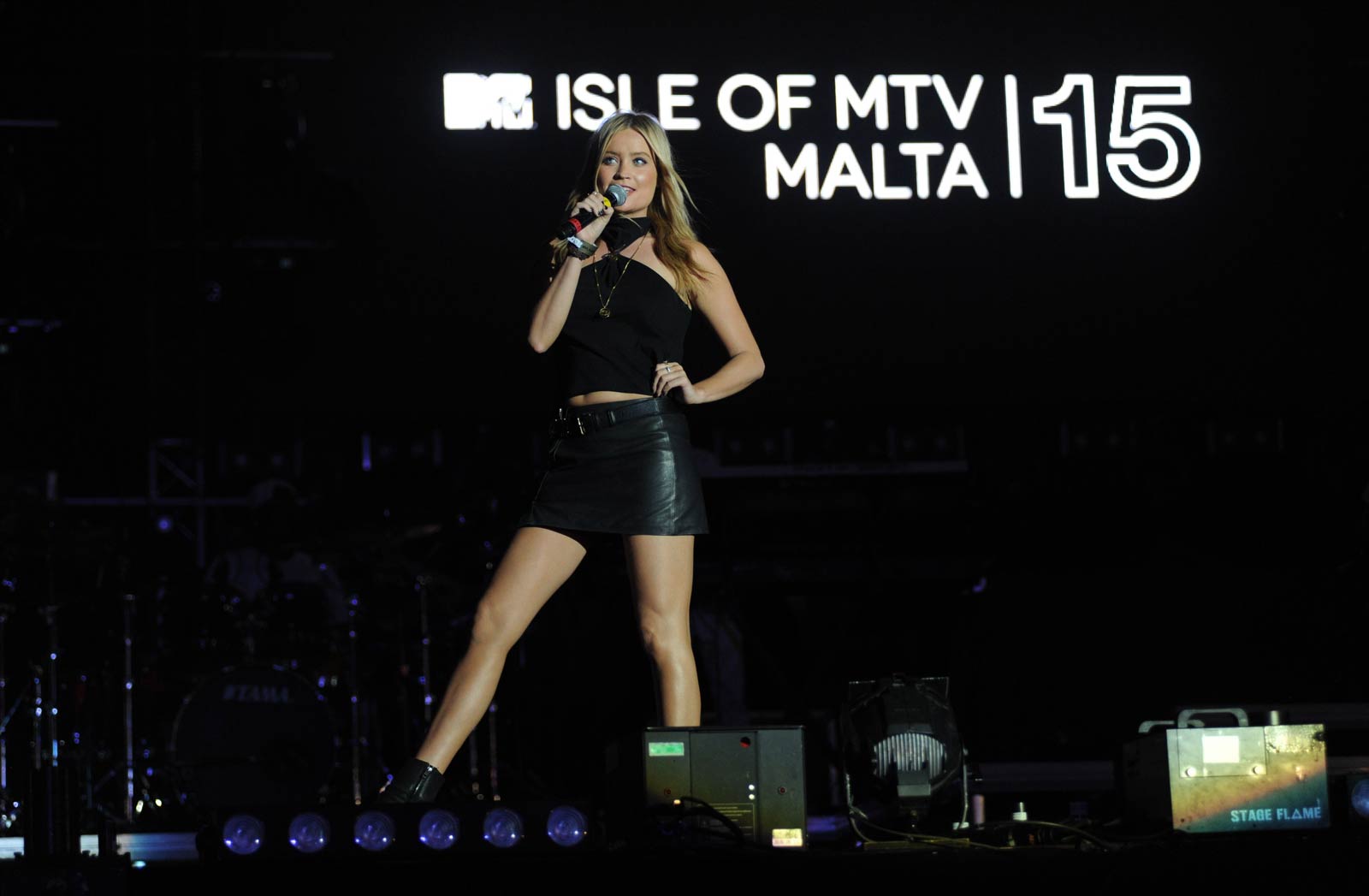 Laura Whitmore at Isle Of MTV Malta