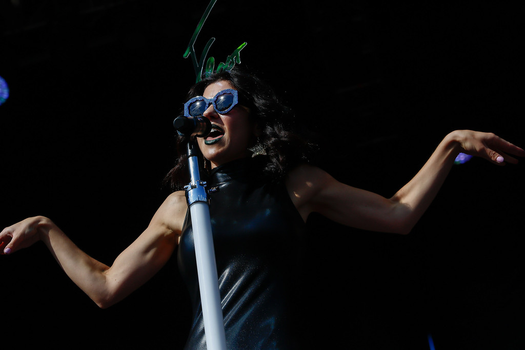 Marina and the Diamonds performs at 2015 Lollapalooza