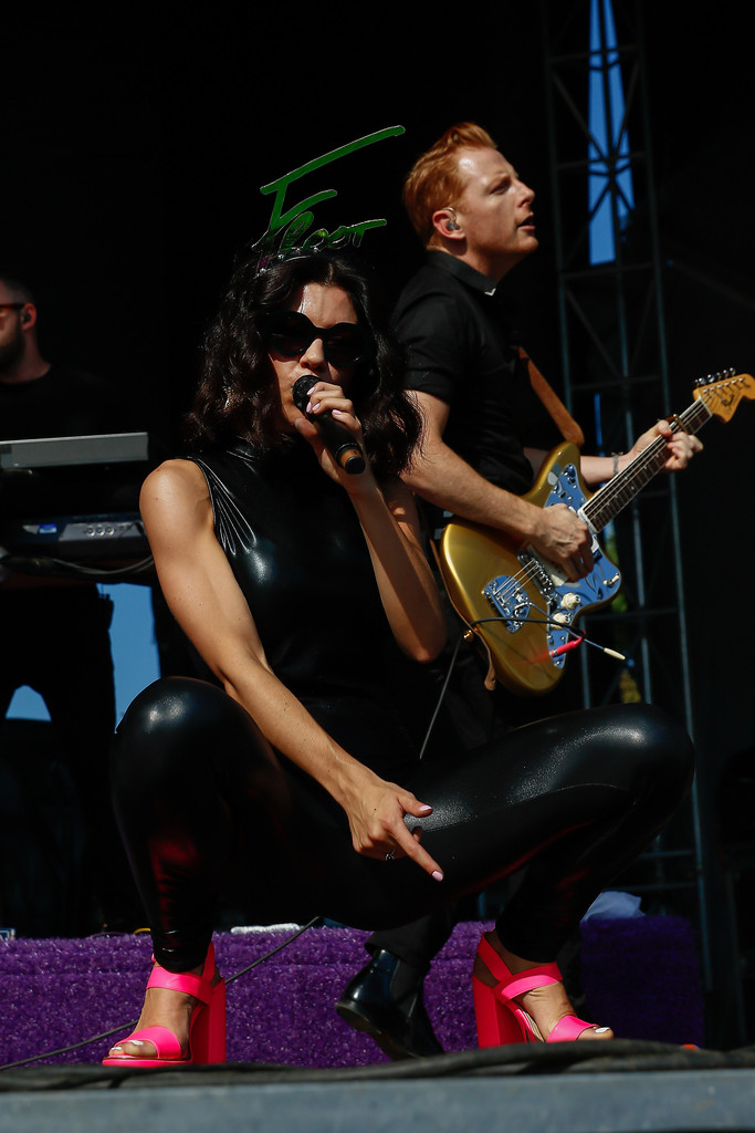 Marina and the Diamonds performs at 2015 Lollapalooza