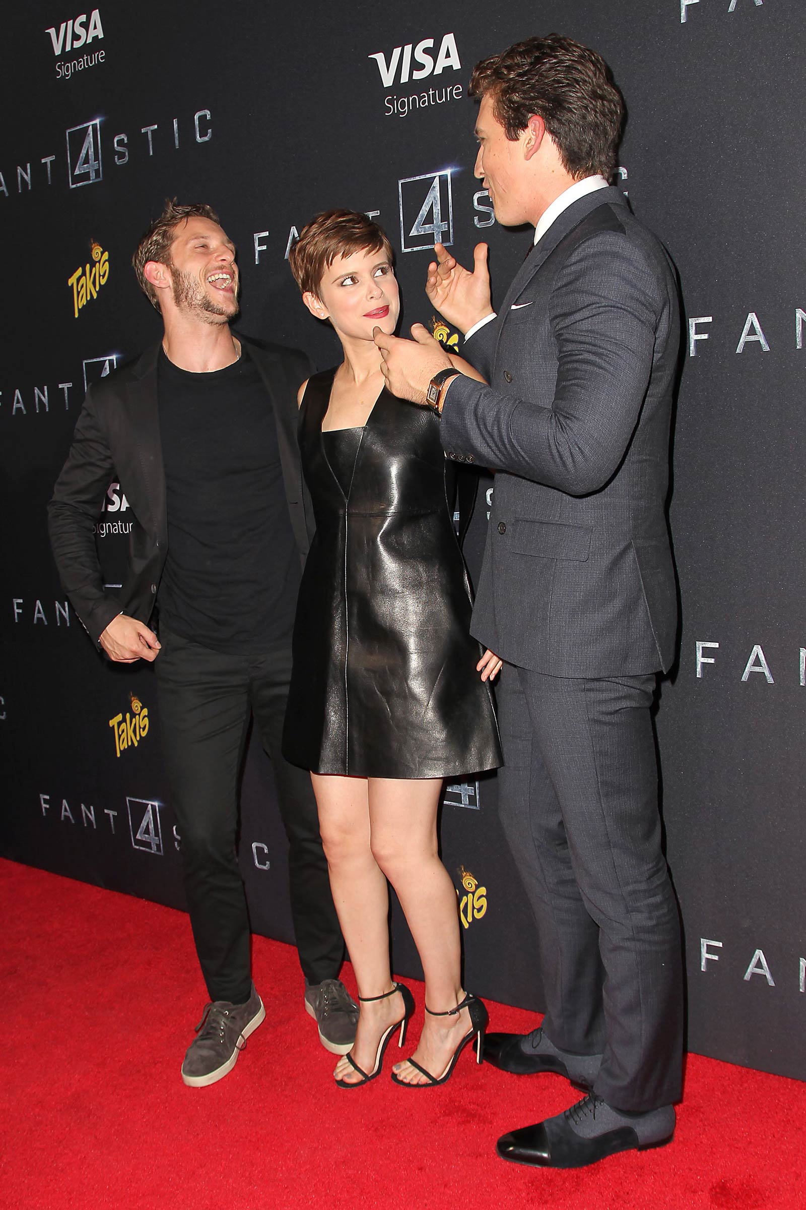 Kate Mara attends Fantastic Four premiere in NYC