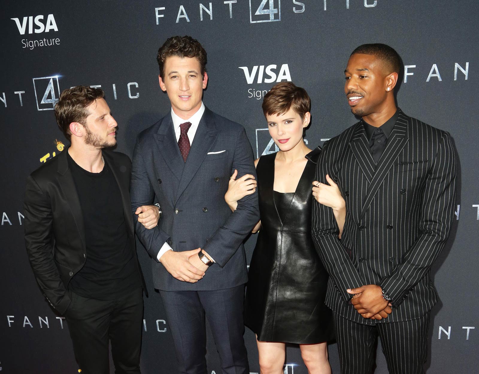 Kate Mara attends Fantastic Four premiere in NYC