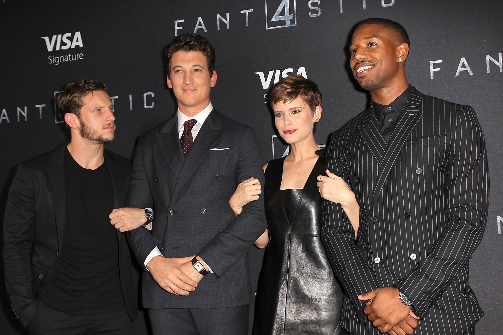 Kate Mara attends Fantastic Four premiere in NYC