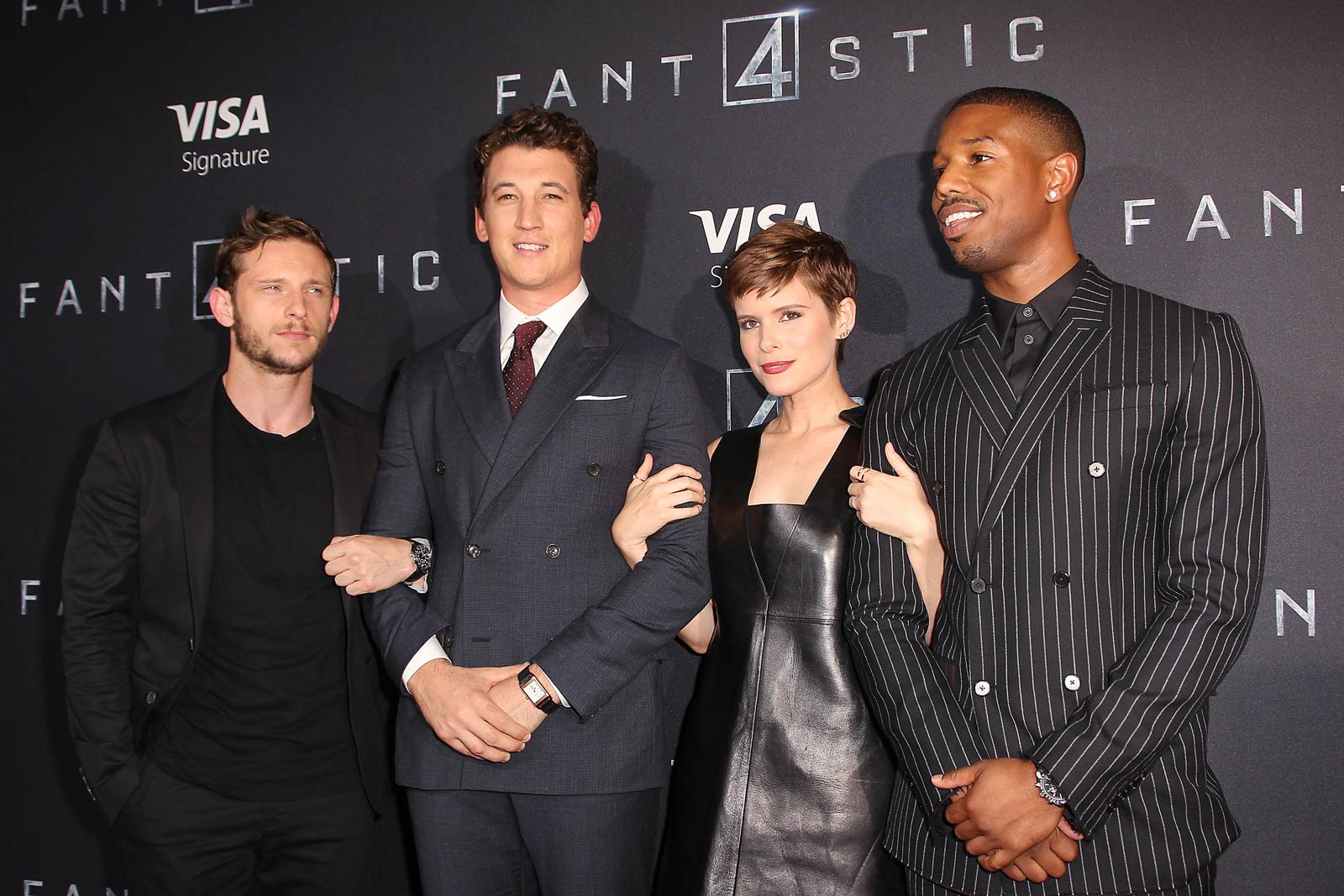 Kate Mara attends Fantastic Four premiere in NYC