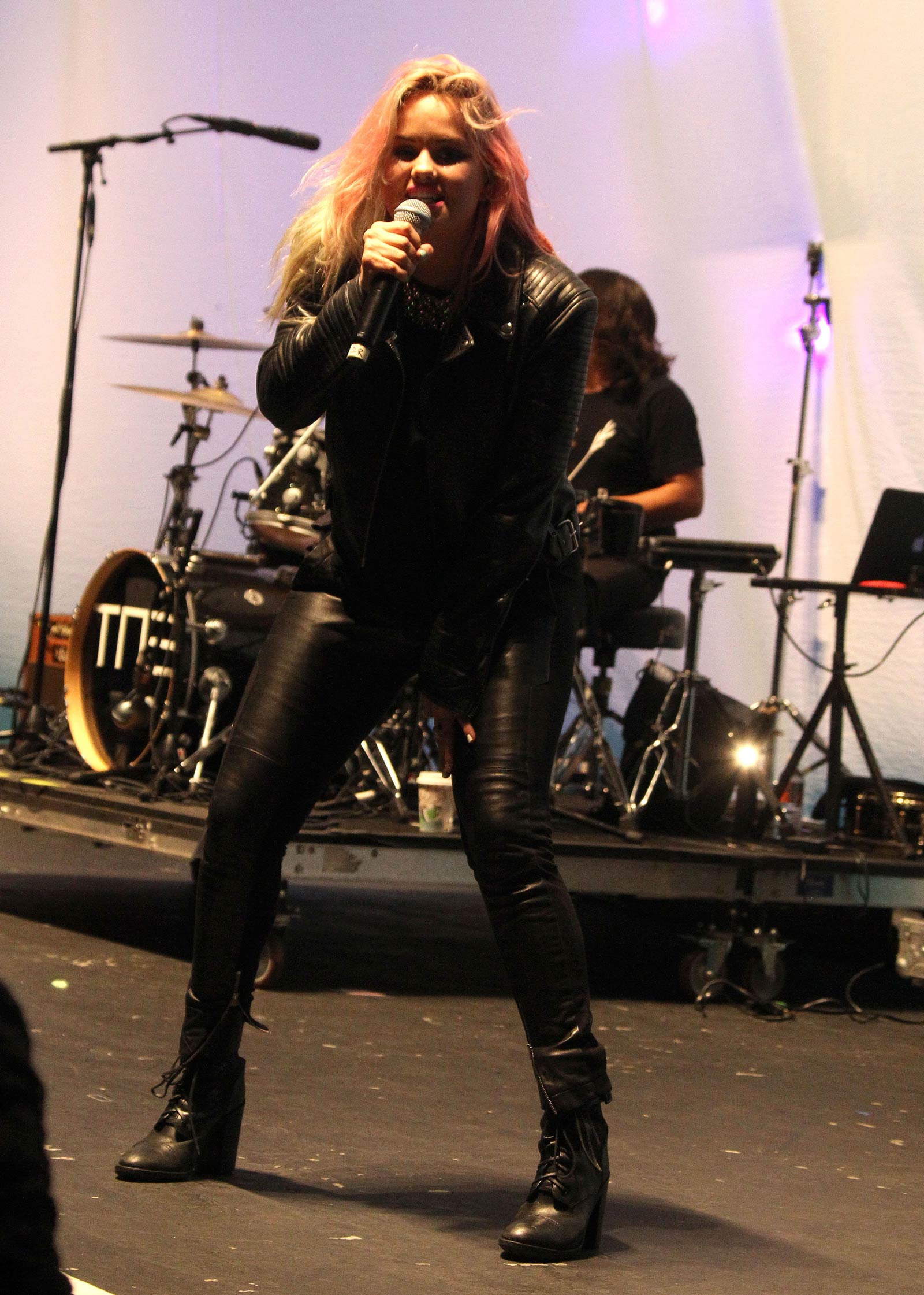 Debby Ryan performance at the Orange County Fair