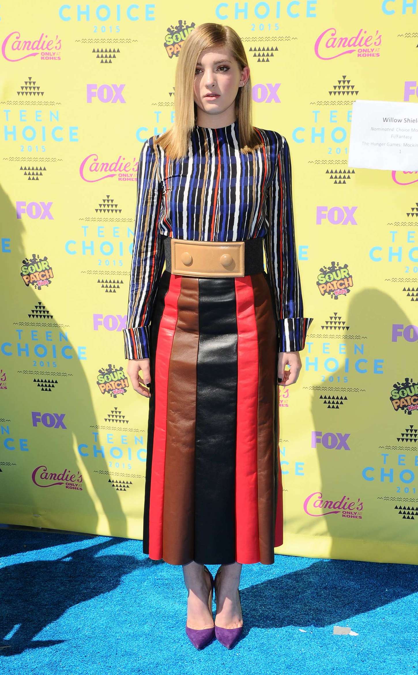 Willow Shields attends 2015 Teen Choice Awards