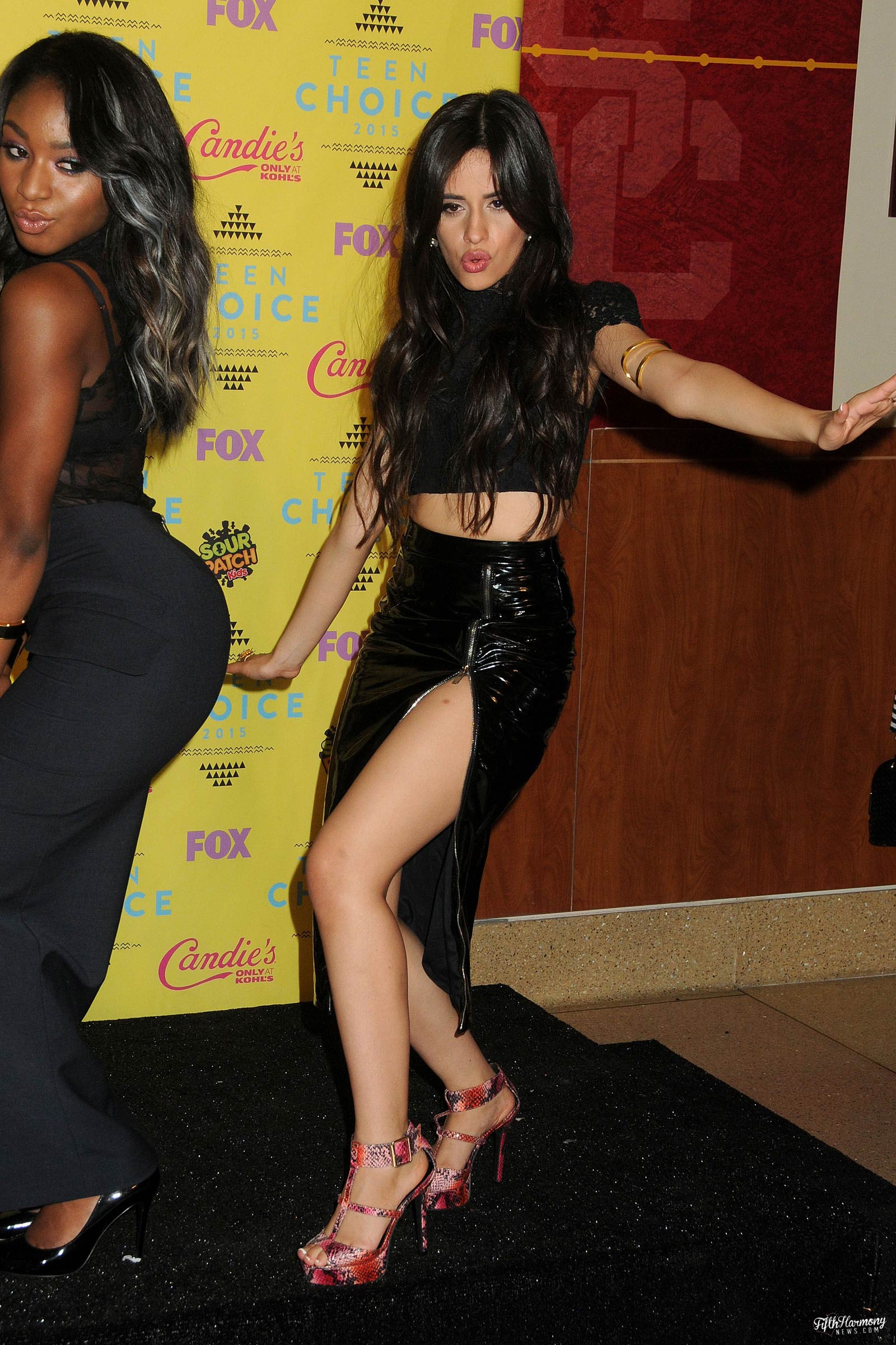 Camila Cabello attends 2015 Teen Choice Awards