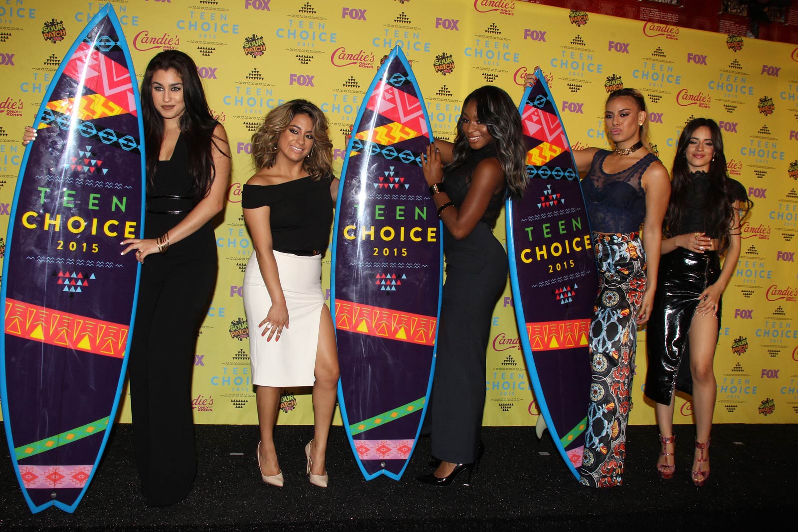 Camila Cabello attends 2015 Teen Choice Awards