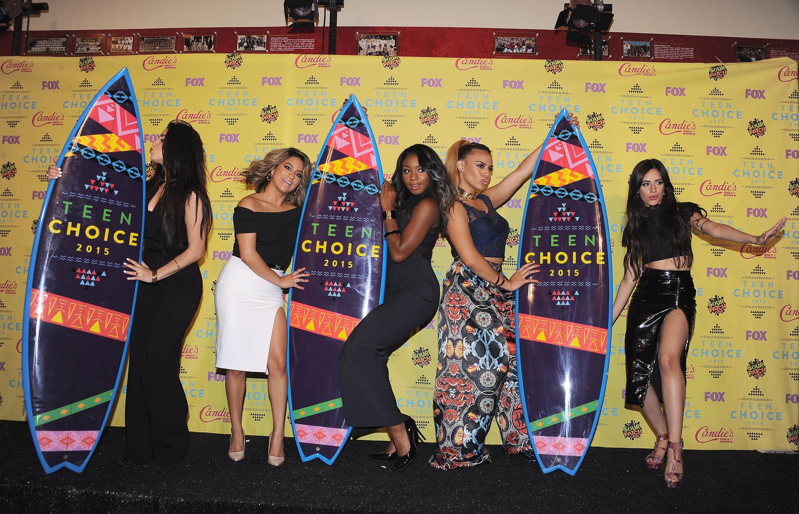 Camila Cabello attends 2015 Teen Choice Awards