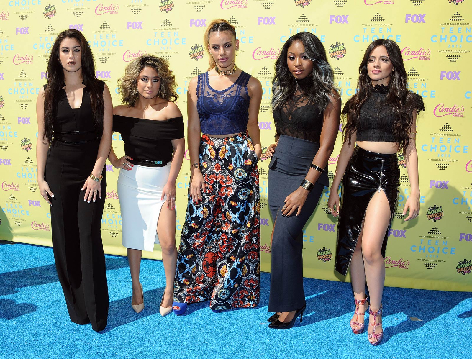 Camila Cabello attends 2015 Teen Choice Awards