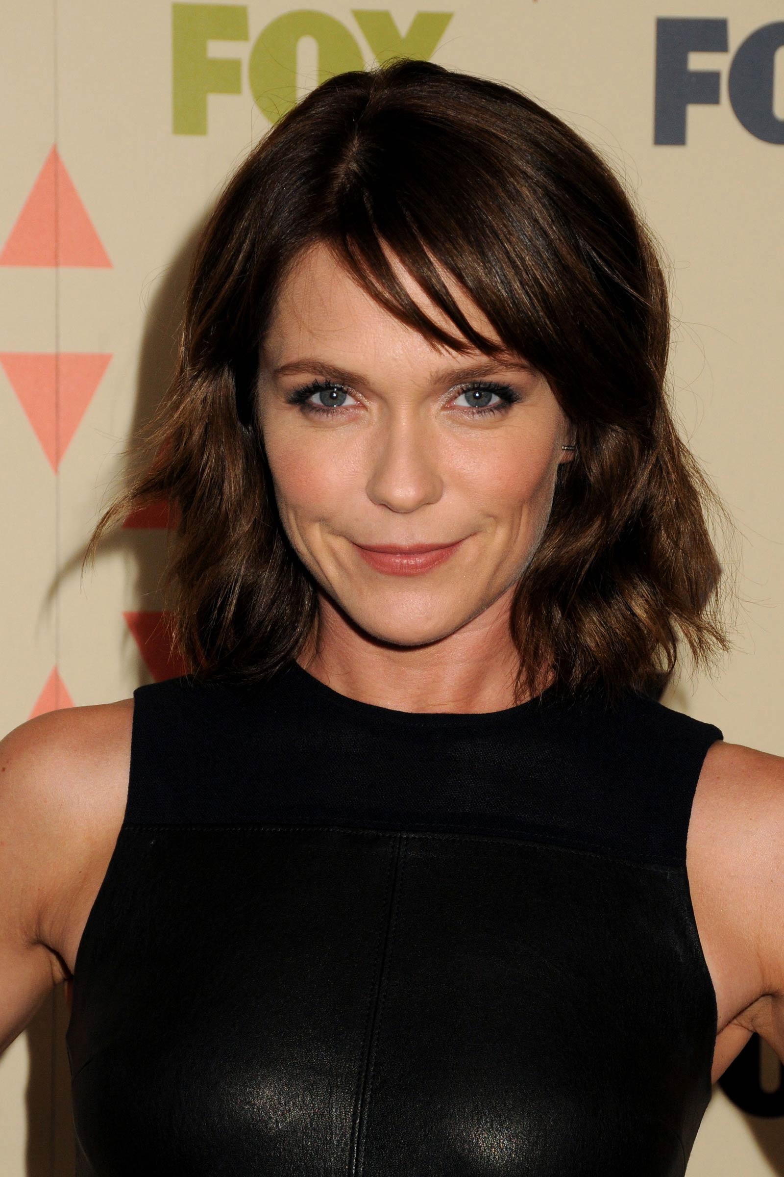 Katie Aselton arrives at the FOX TV All-Star party