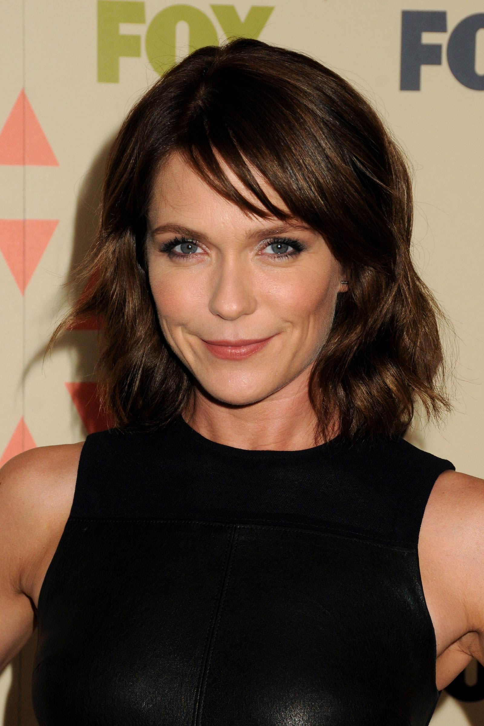 Katie Aselton arrives at the FOX TV All-Star party