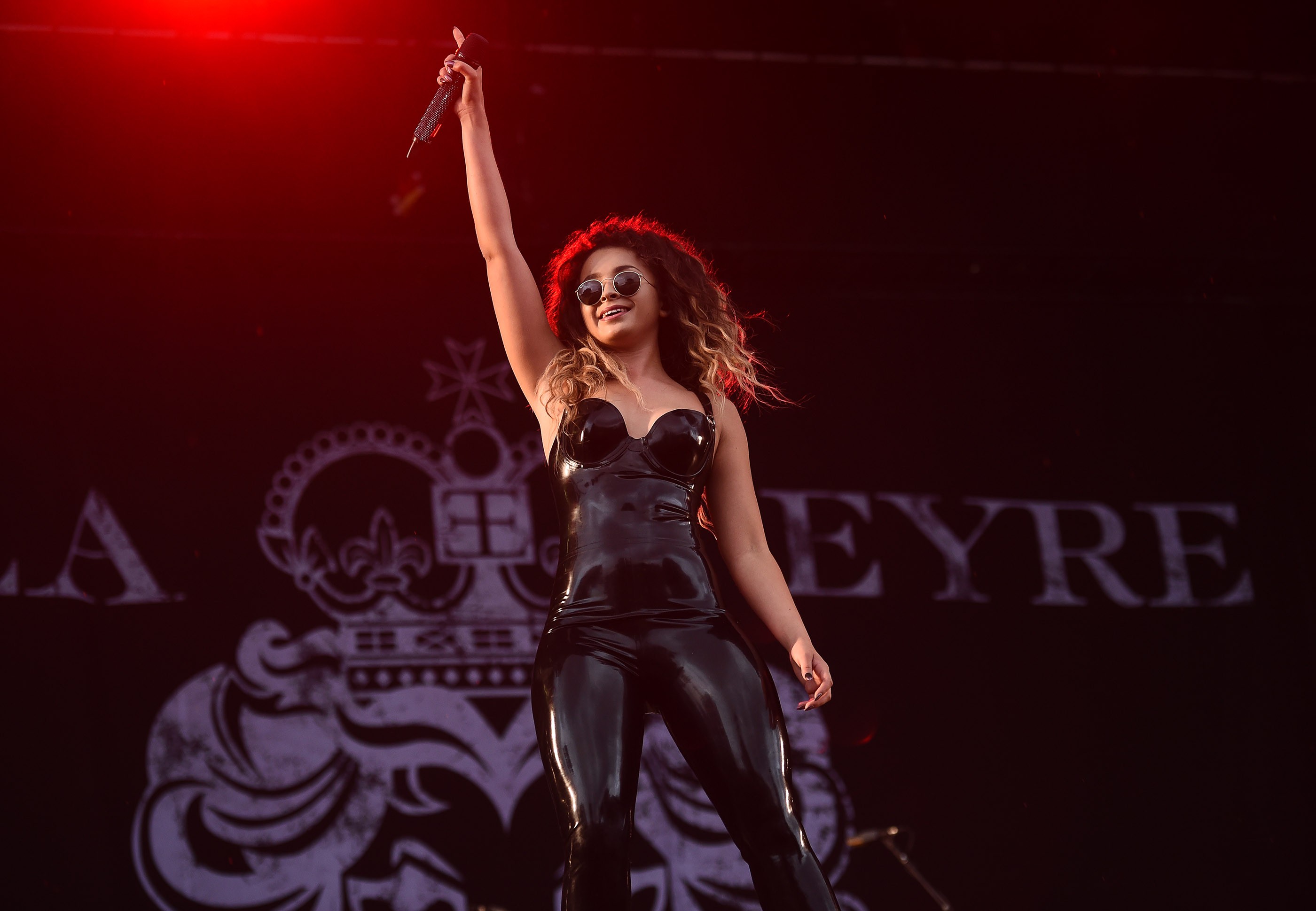 Ella Eyre performs at V Festival at Weston Park