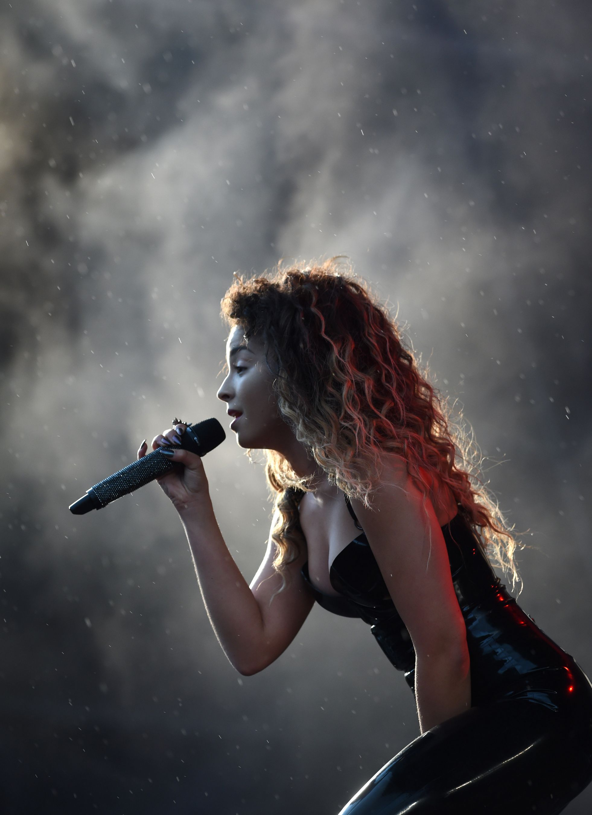 Ella Eyre performs at V Festival at Weston Park