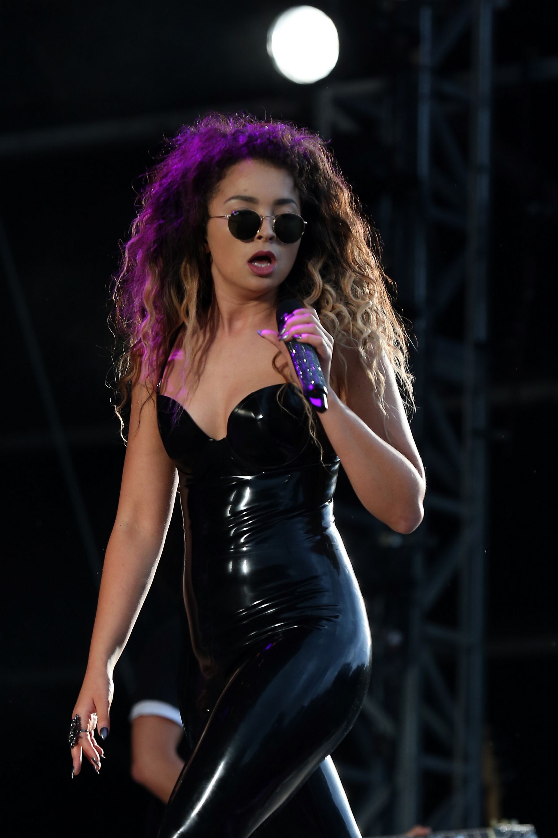 Ella Eyre performs at V Festival at Weston Park