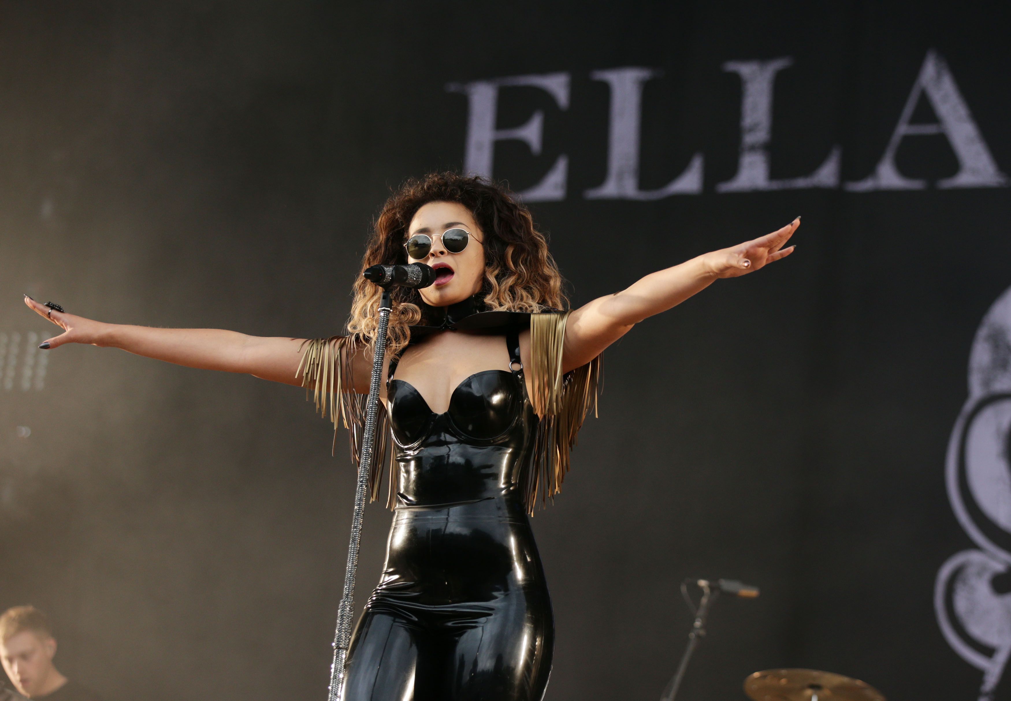 Ella Eyre performs at V Festival at Weston Park