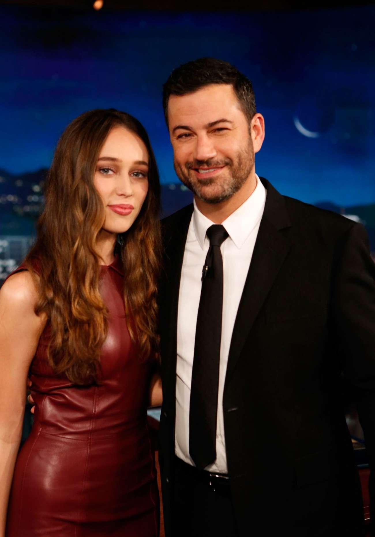 Alycia Debnam Carey at Jimmy Kimmel Live