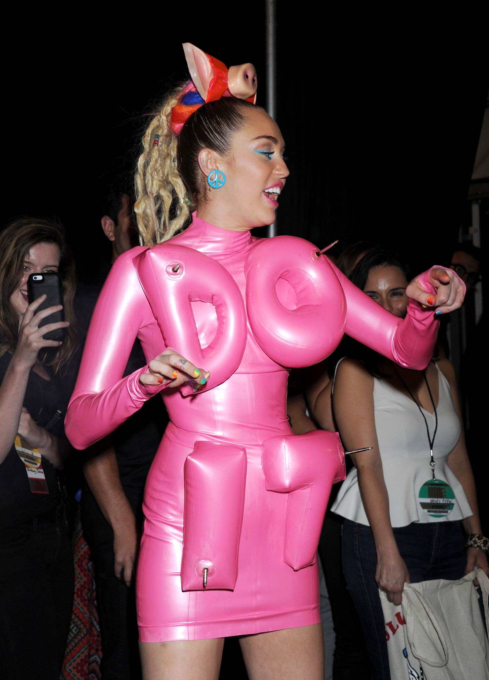 Miley Cyrus at the 2015 MTV Video Music Awards