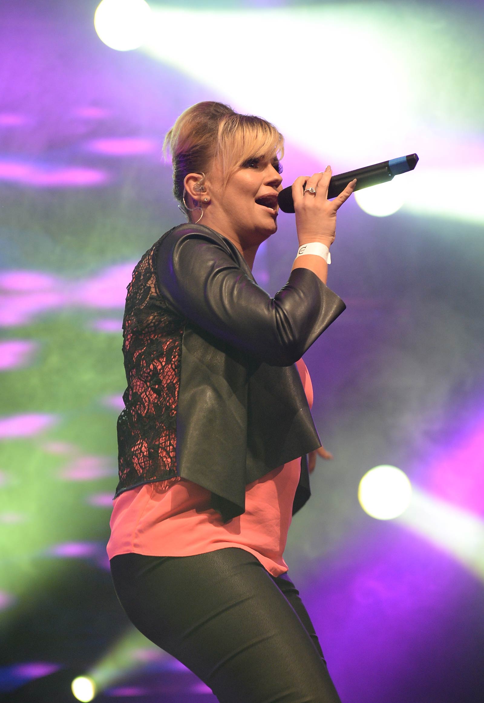 Kerry Katona perform at The Big Weekend Manchester Pride