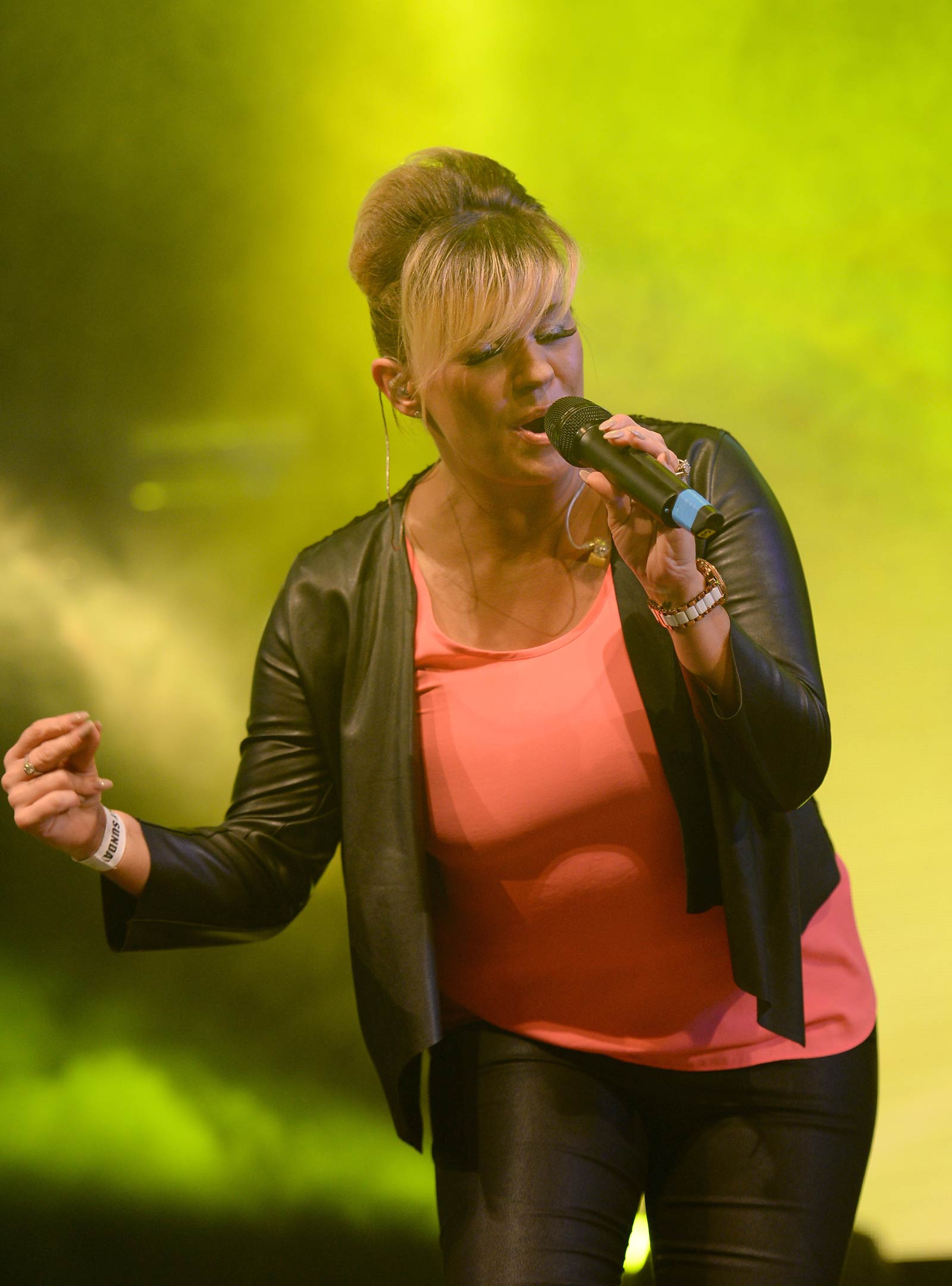 Kerry Katona perform at The Big Weekend Manchester Pride