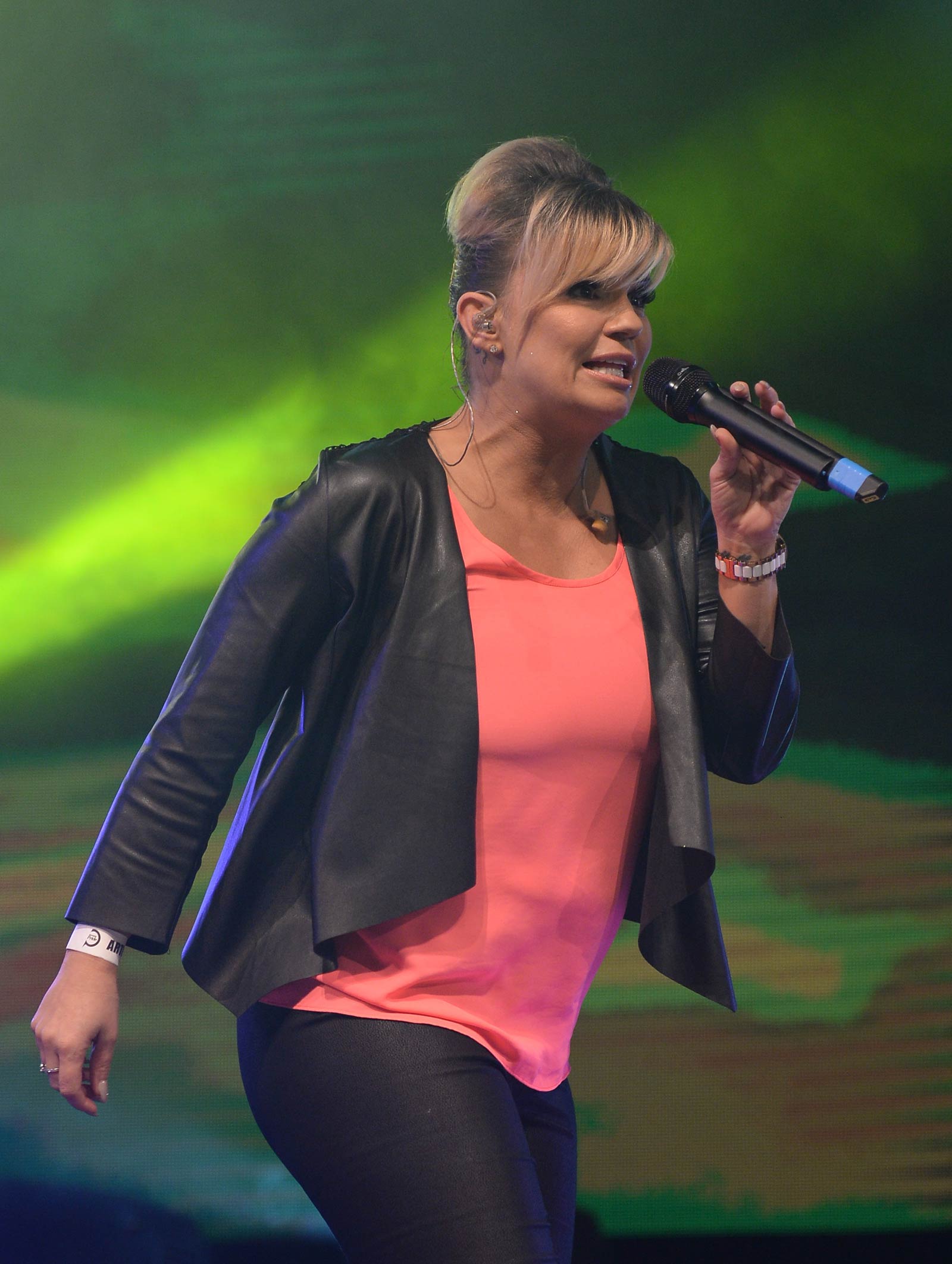 Kerry Katona perform at The Big Weekend Manchester Pride