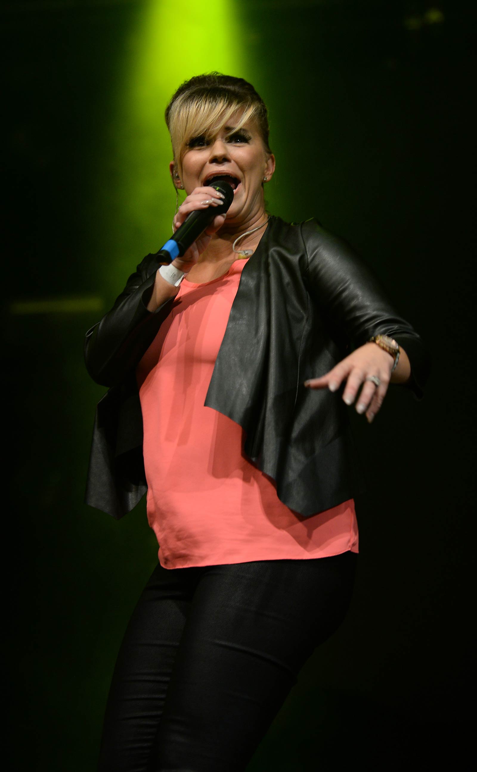 Kerry Katona perform at The Big Weekend Manchester Pride