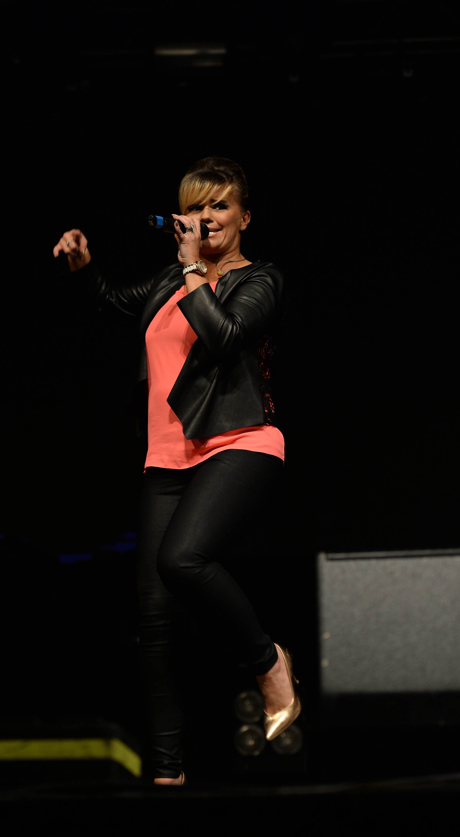 Kerry Katona perform at The Big Weekend Manchester Pride