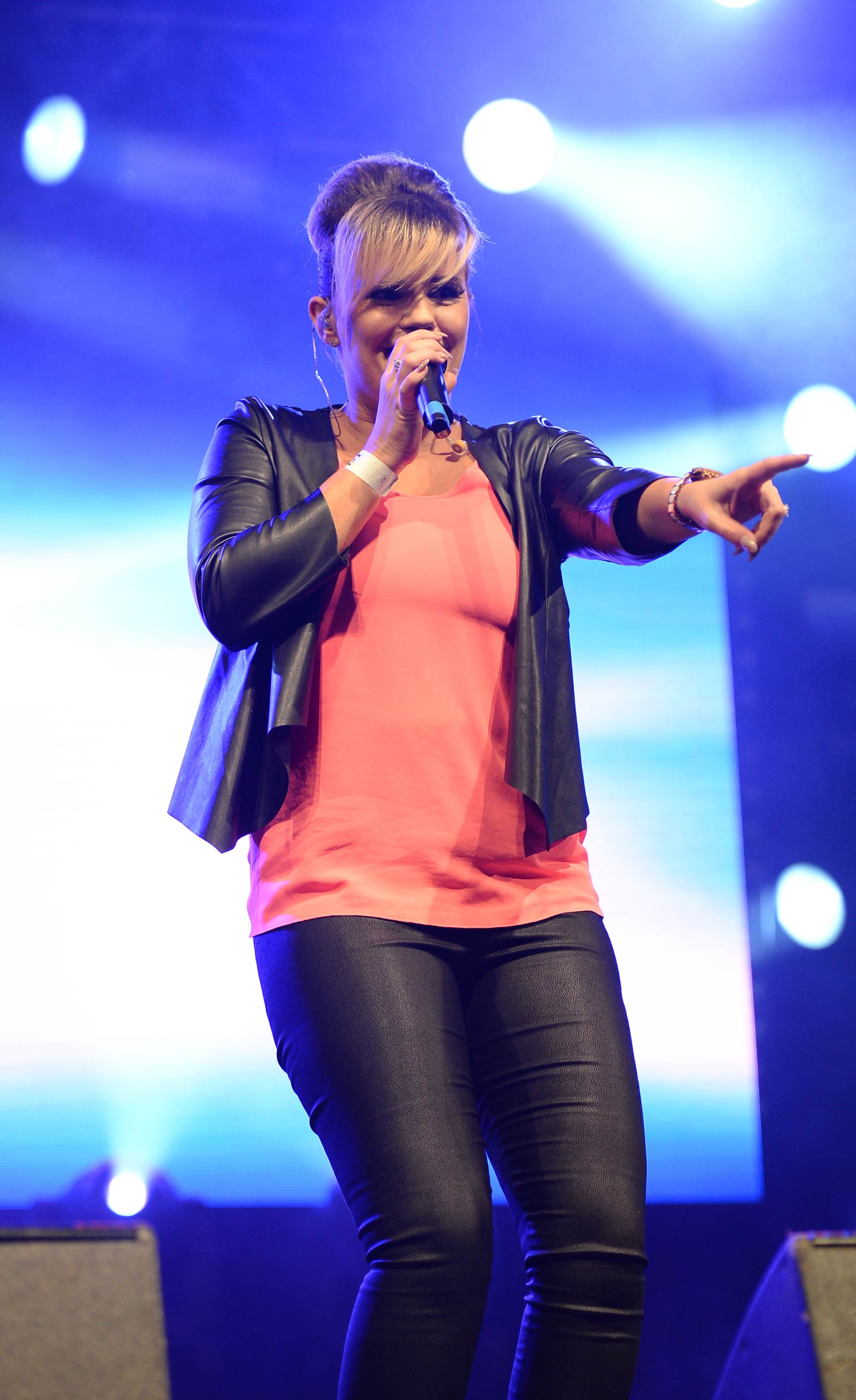 Kerry Katona perform at The Big Weekend Manchester Pride