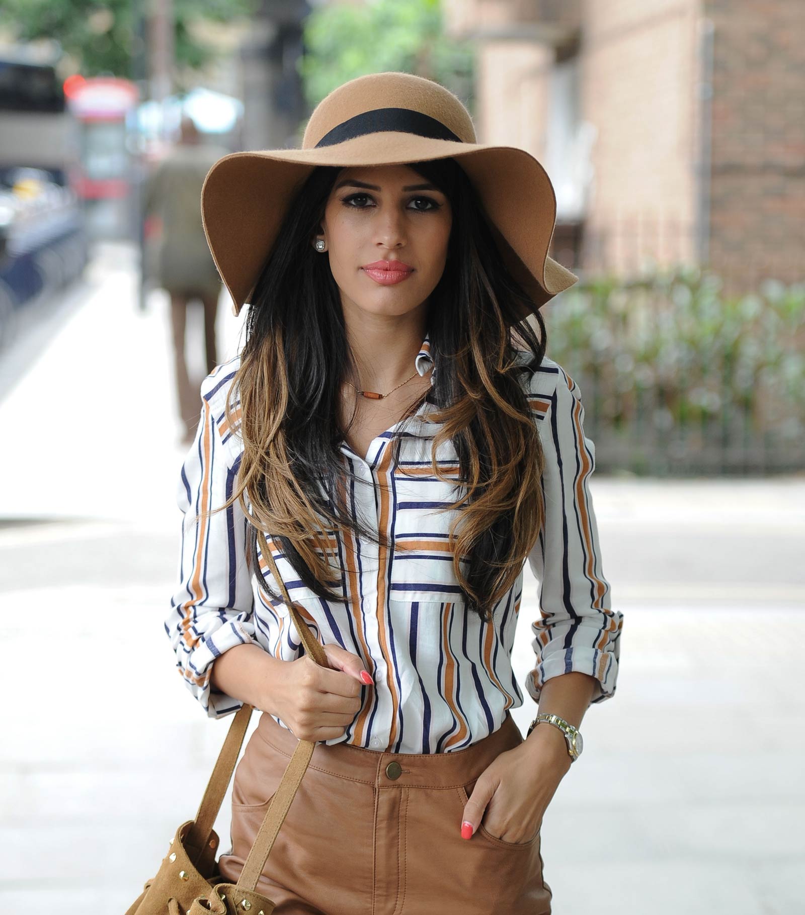 Jasmin Walia filming for Desi Rascals in Camden