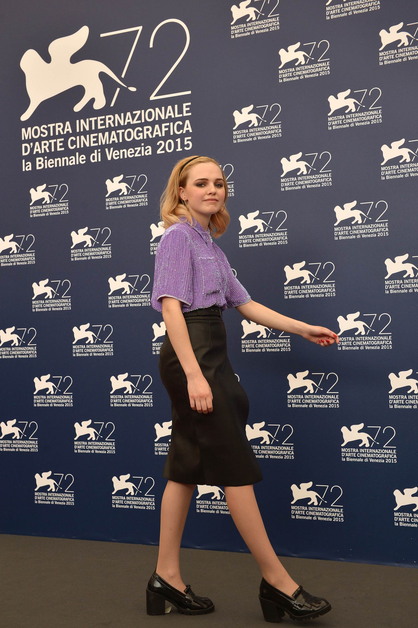 Odessa Young photocall for Looking For Grace