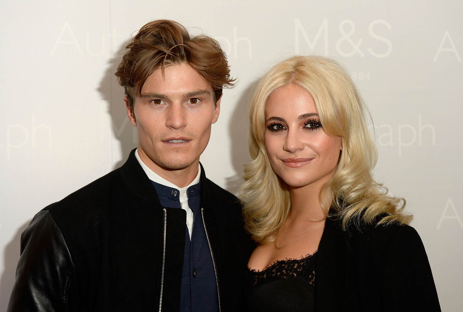 Pixie Lott, her sister & Zoe Hardman attend Autograph Menswear Marks & Spencer Party