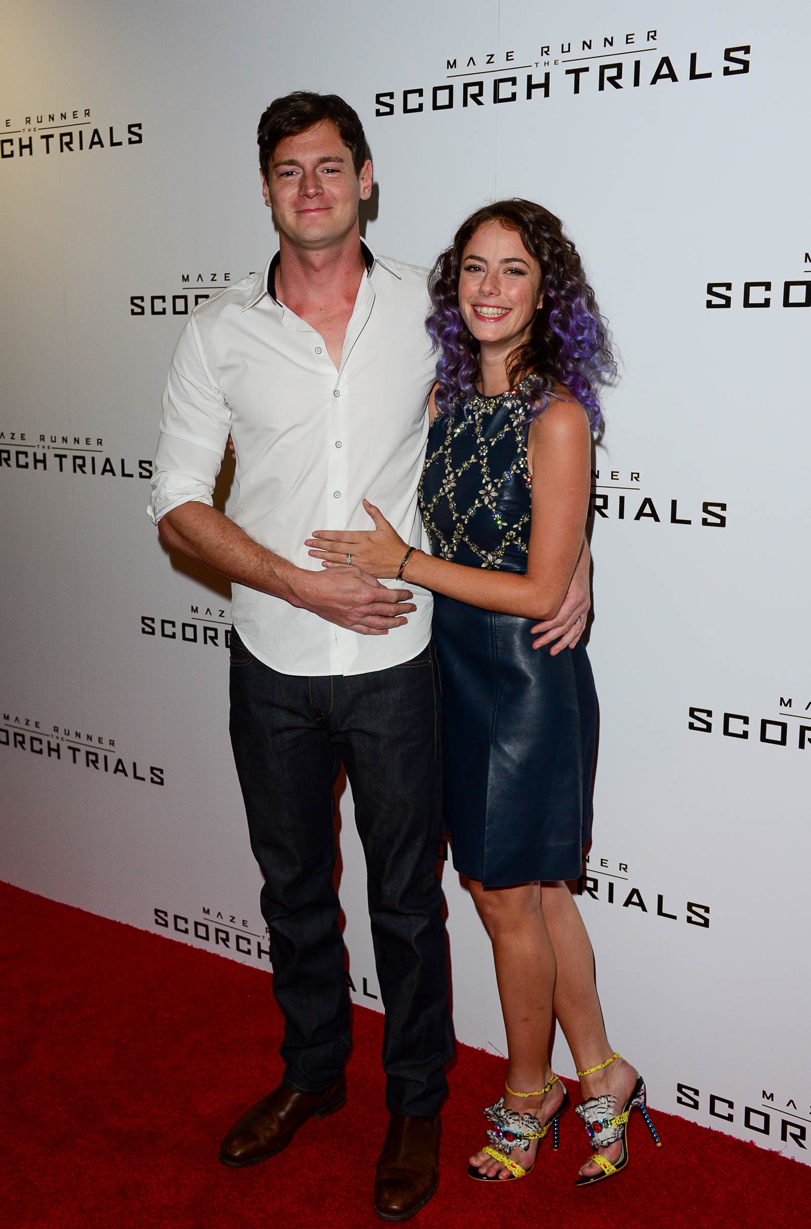 Kaya Scodelario attends Maze Runner The Scorch Trials premiere