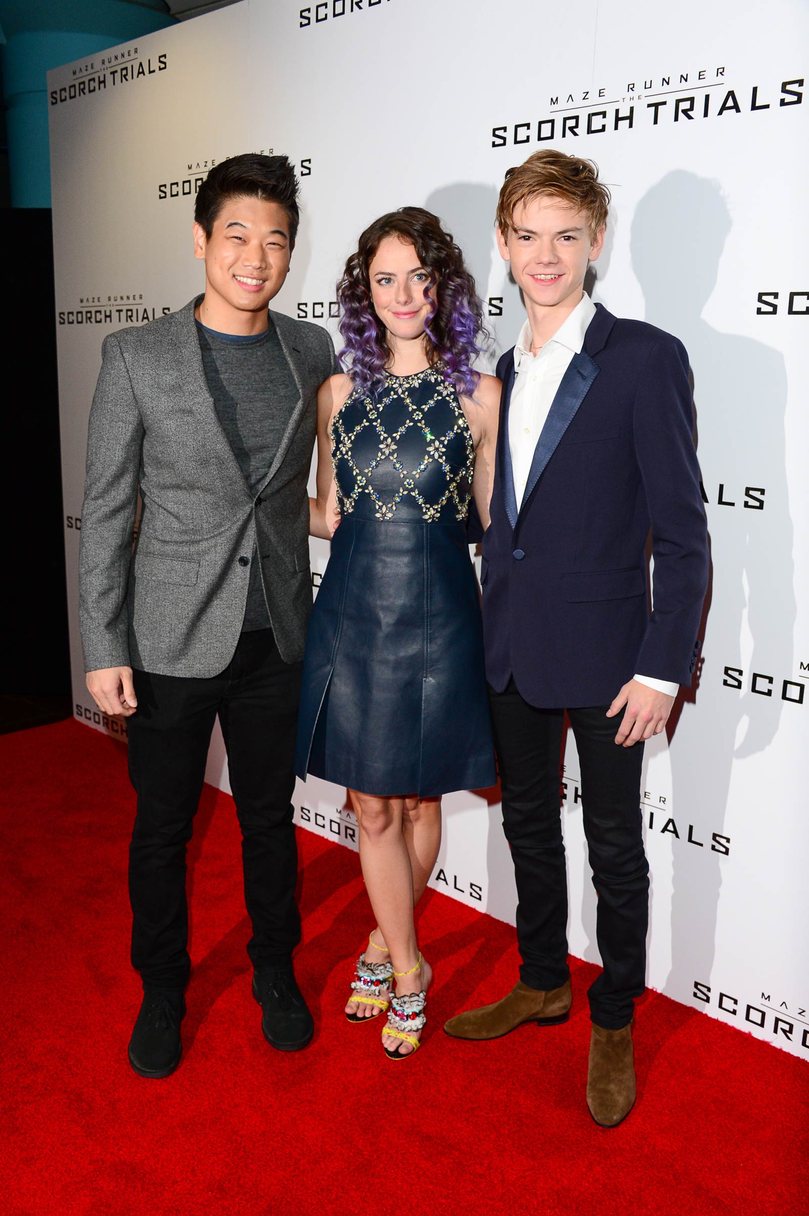 Kaya Scodelario attends Maze Runner The Scorch Trials premiere