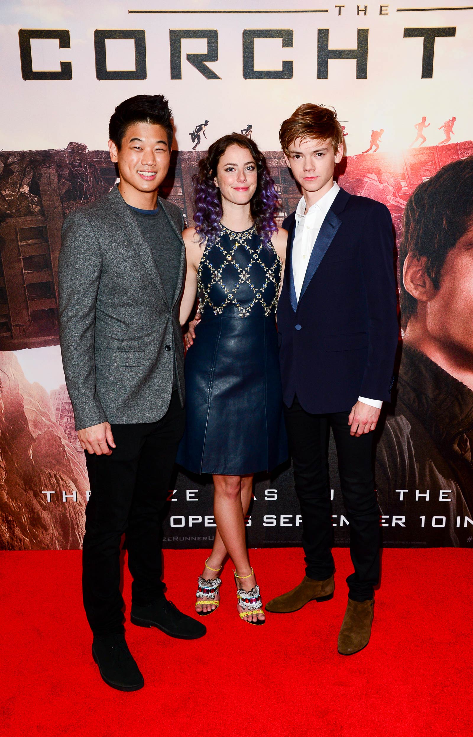 Kaya Scodelario attends Maze Runner The Scorch Trials premiere