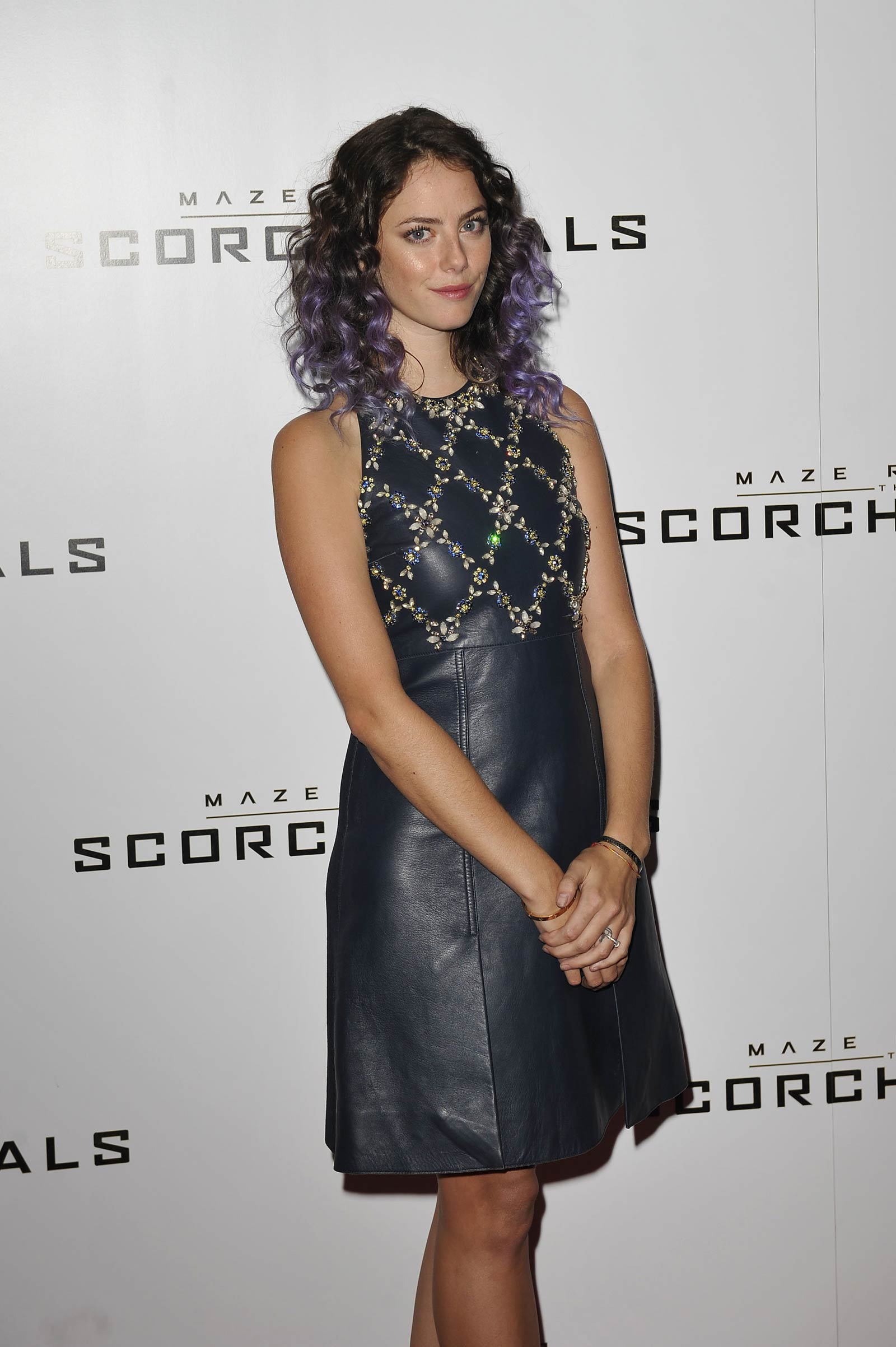 Kaya Scodelario attends Maze Runner The Scorch Trials premiere
