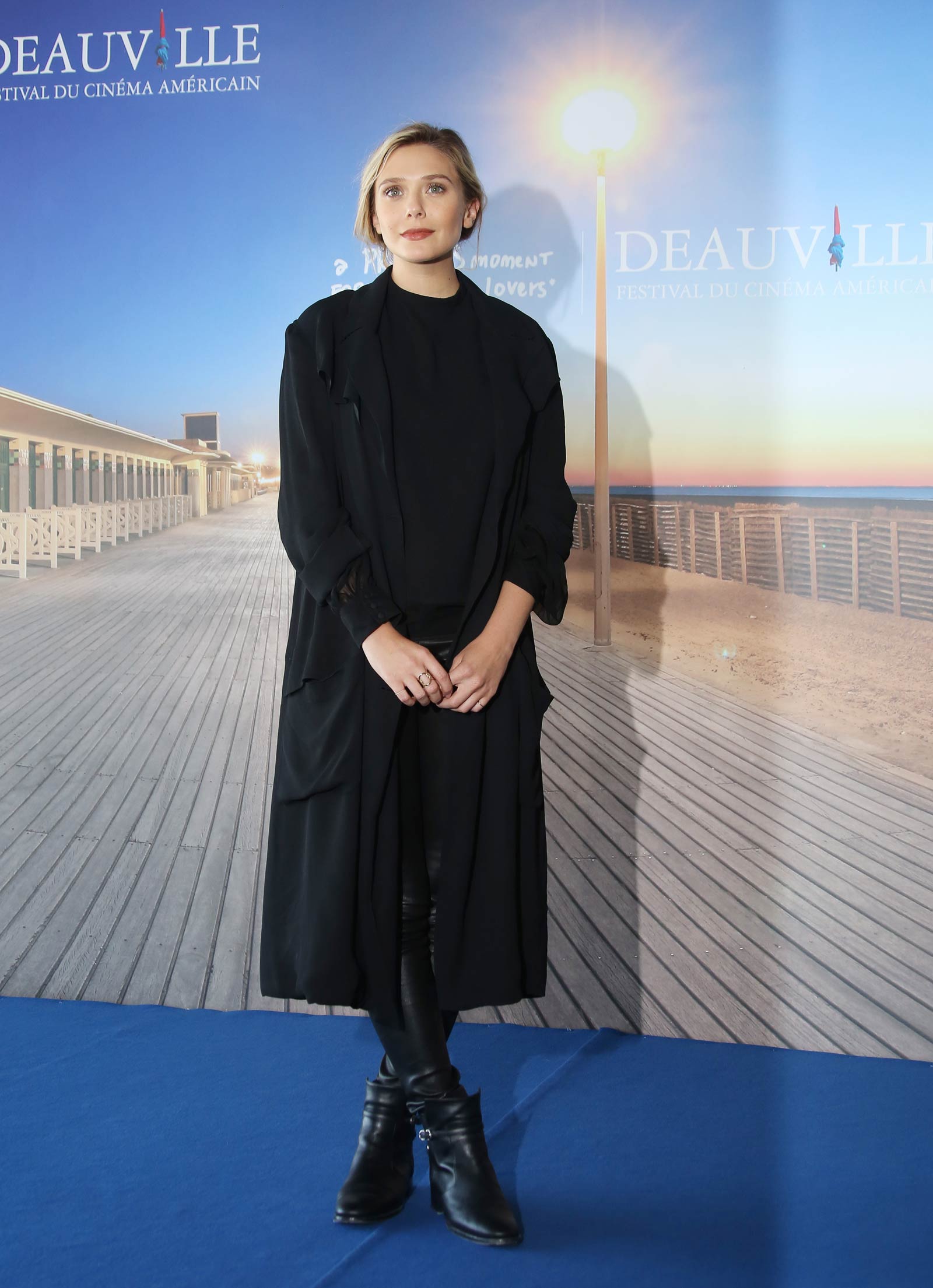 Elizabeth Olsen - photocall during 41st Deauville American Film Festival