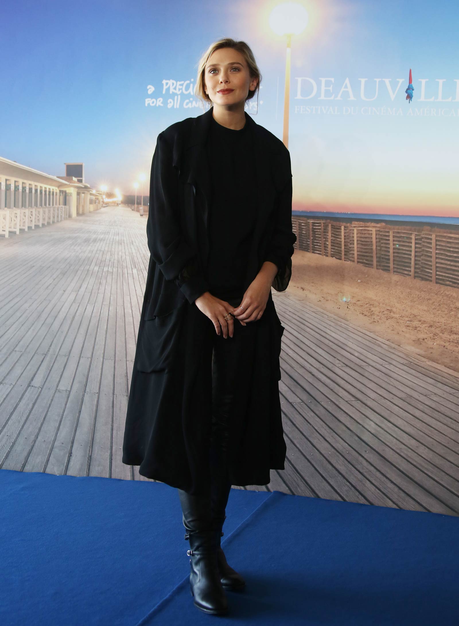 Elizabeth Olsen - photocall during 41st Deauville American Film Festival