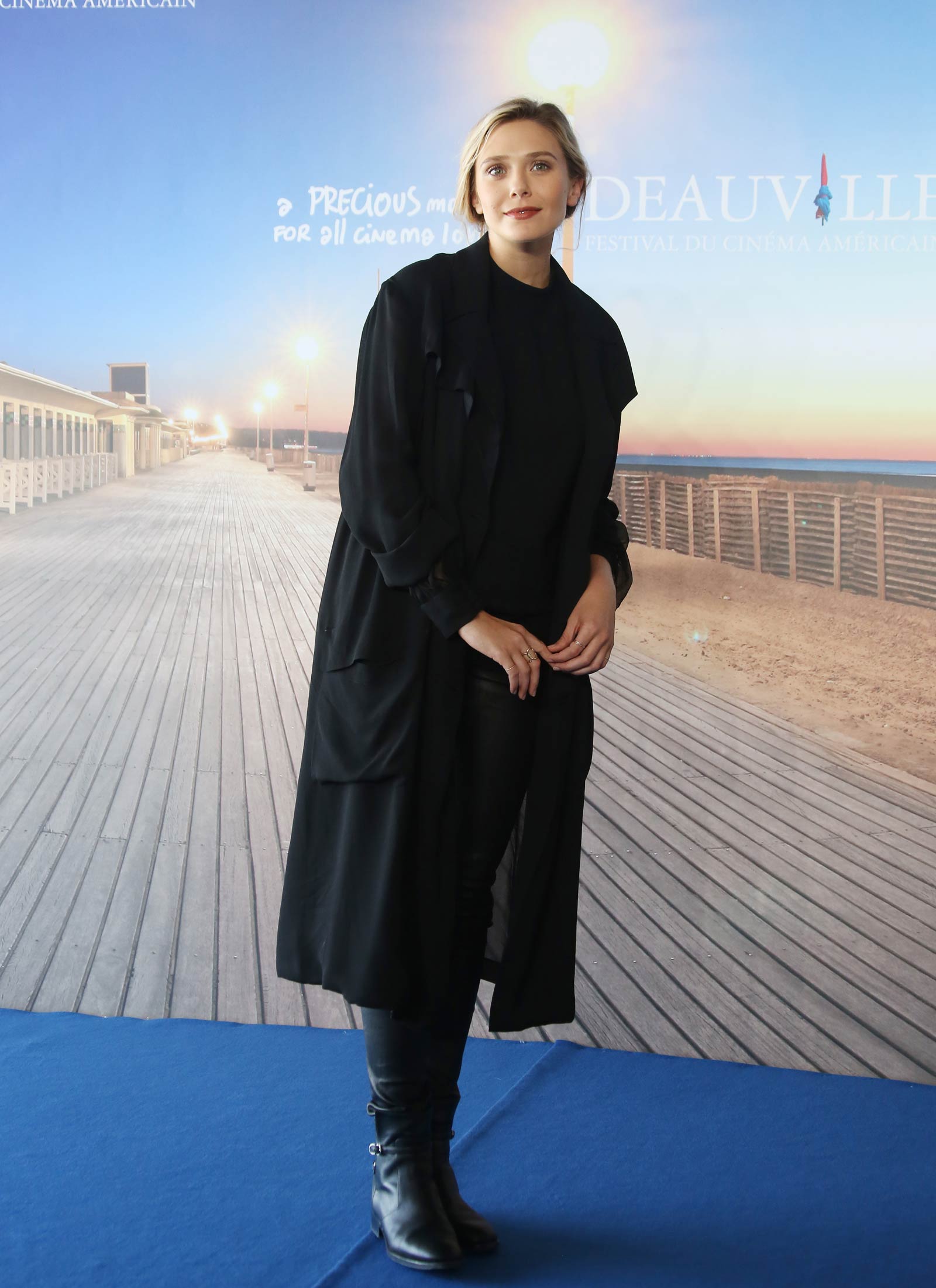 Elizabeth Olsen - photocall during 41st Deauville American Film Festival