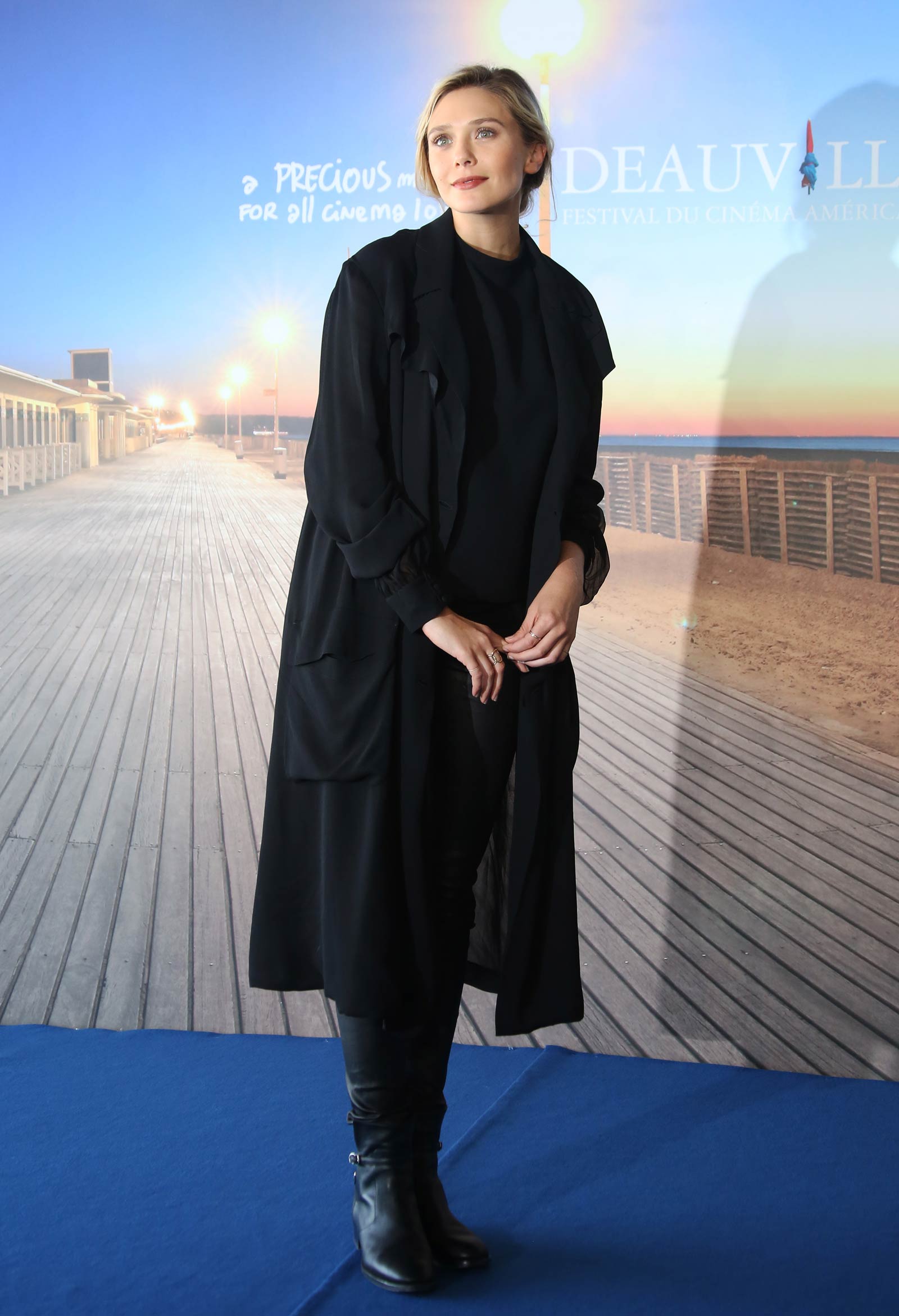 Elizabeth Olsen - photocall during 41st Deauville American Film Festival