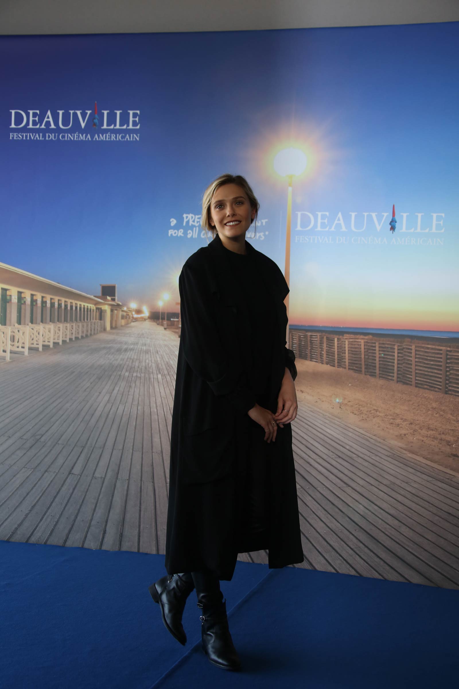 Elizabeth Olsen - photocall during 41st Deauville American Film Festival