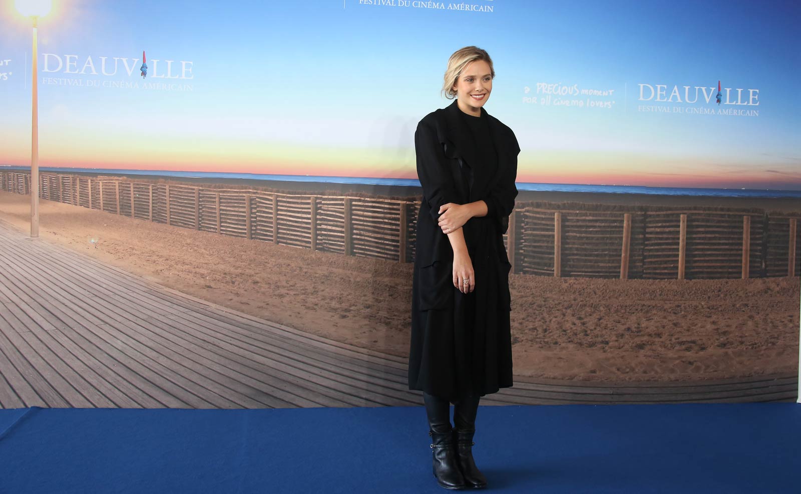 Elizabeth Olsen - photocall during 41st Deauville American Film Festival