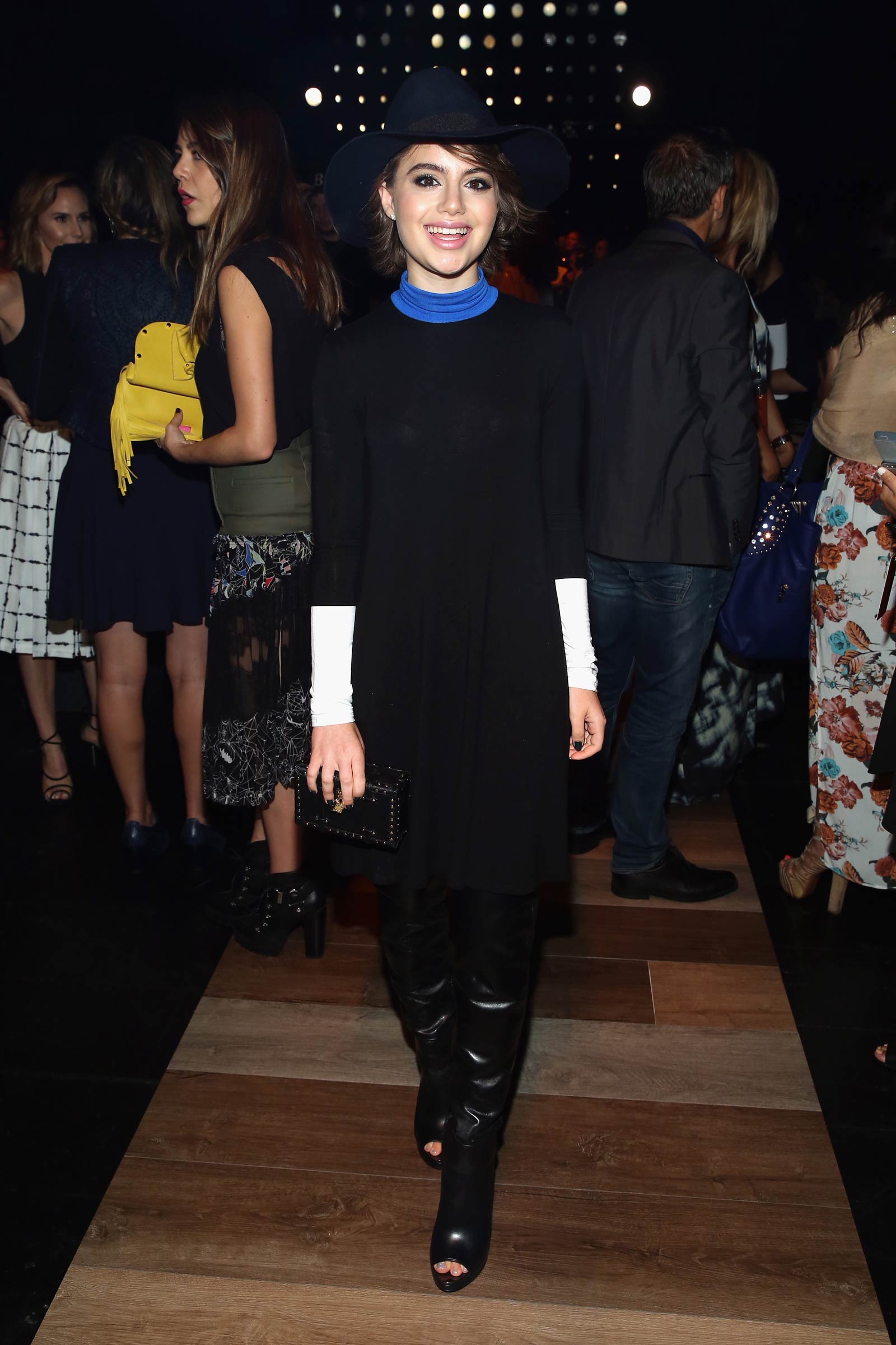 Sami Gayle attends BCBGMAXAZRIA Spring 2016 Runway Show