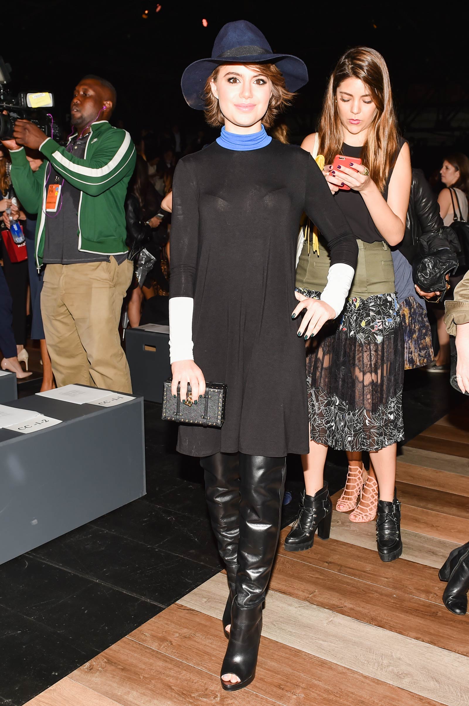 Sami Gayle attends BCBGMAXAZRIA Spring 2016 Runway Show