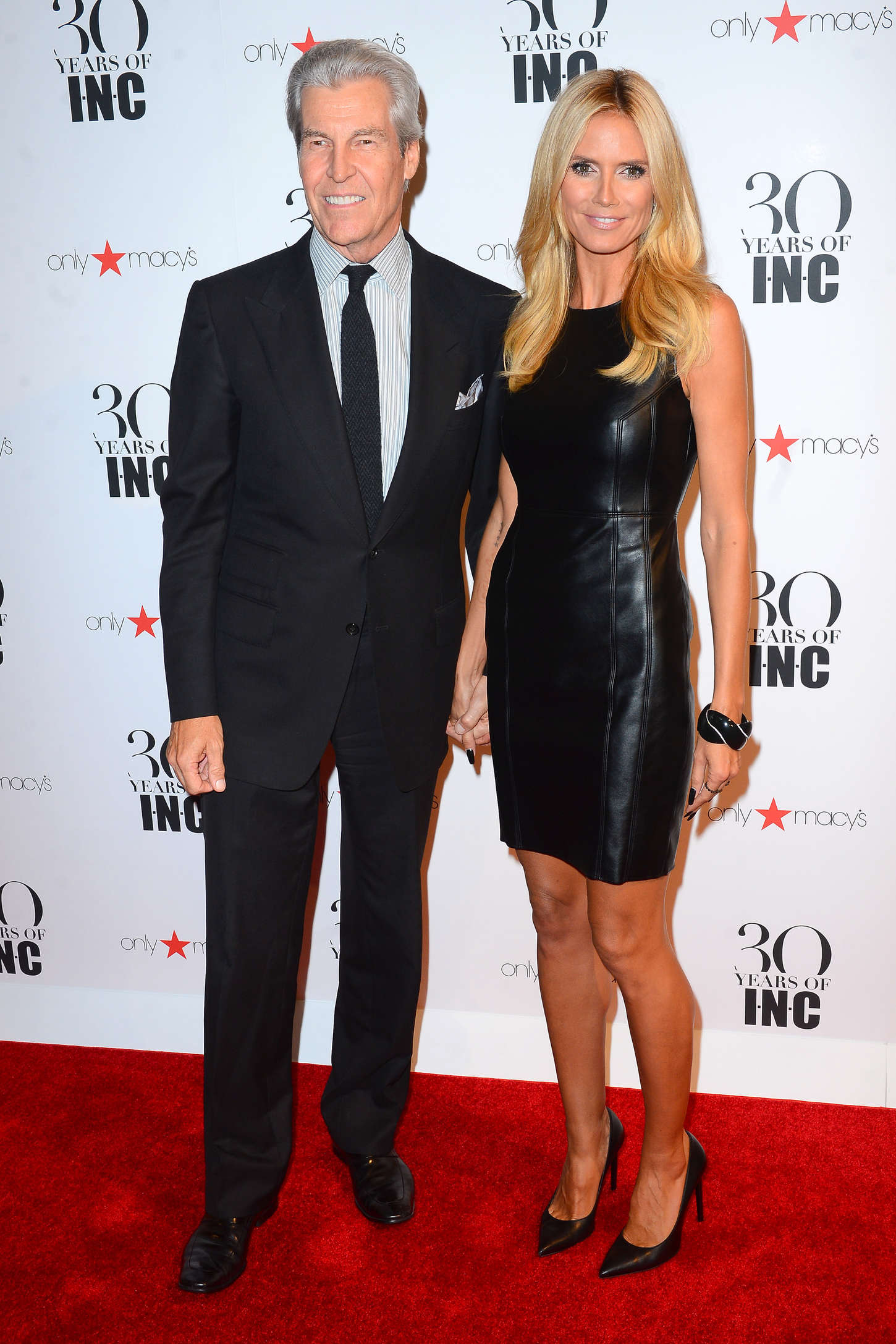 Heidi Klum attends Heidi Klum + Gabriel Aubry’s celebration of the launch of INC’s 30th Anniversary